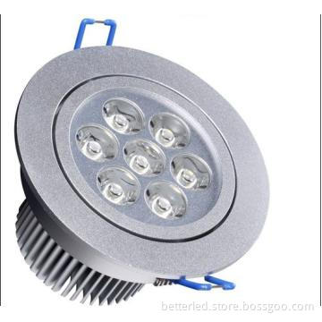 7X1W Led ceiling light with high quality